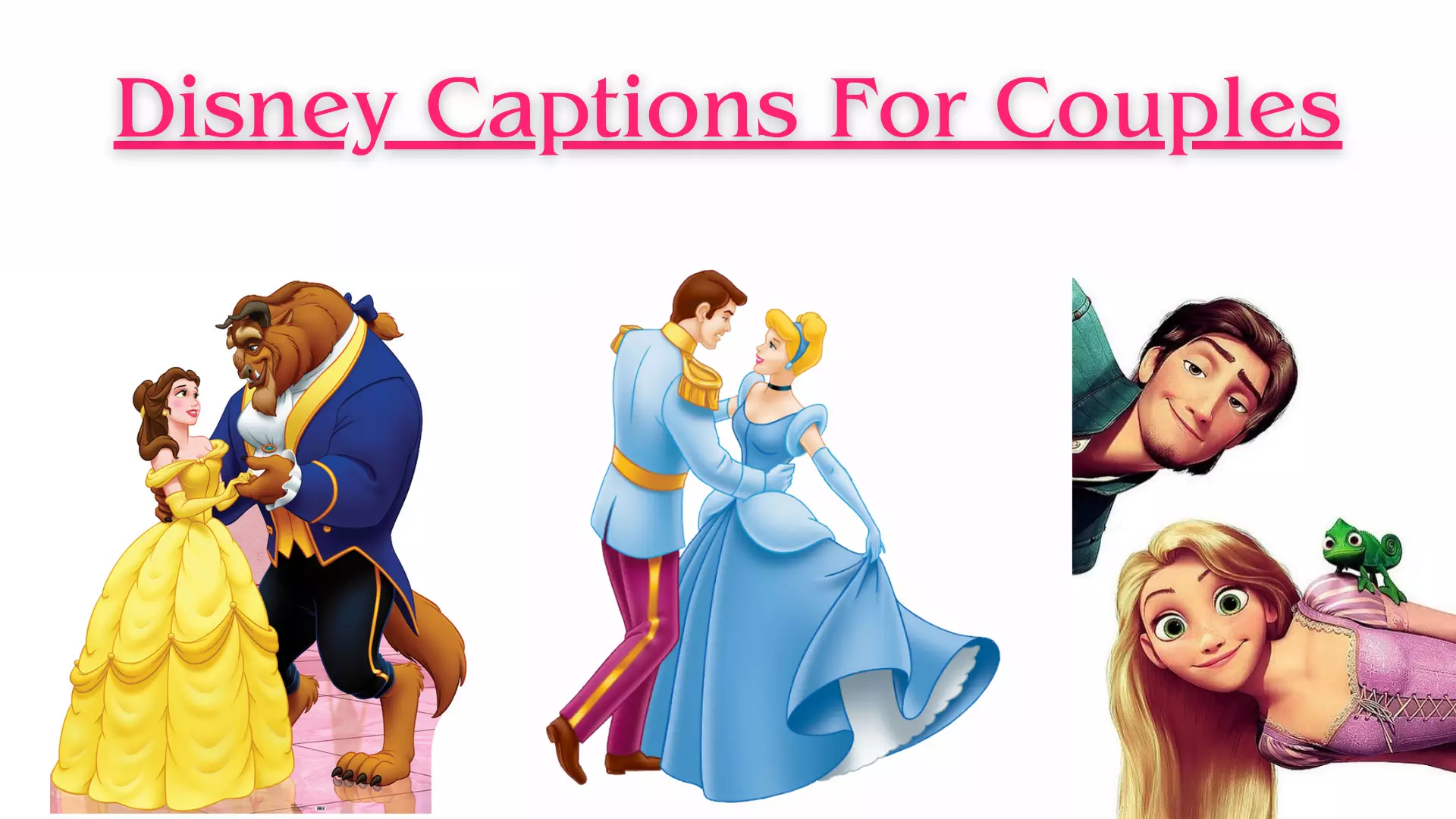 Disney Captions for Couples
