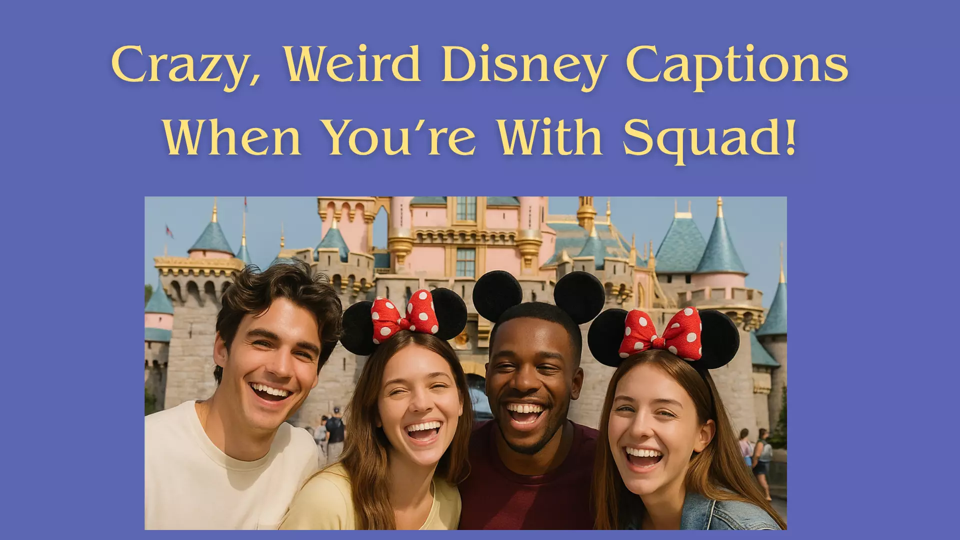 Disney Captions for Friends