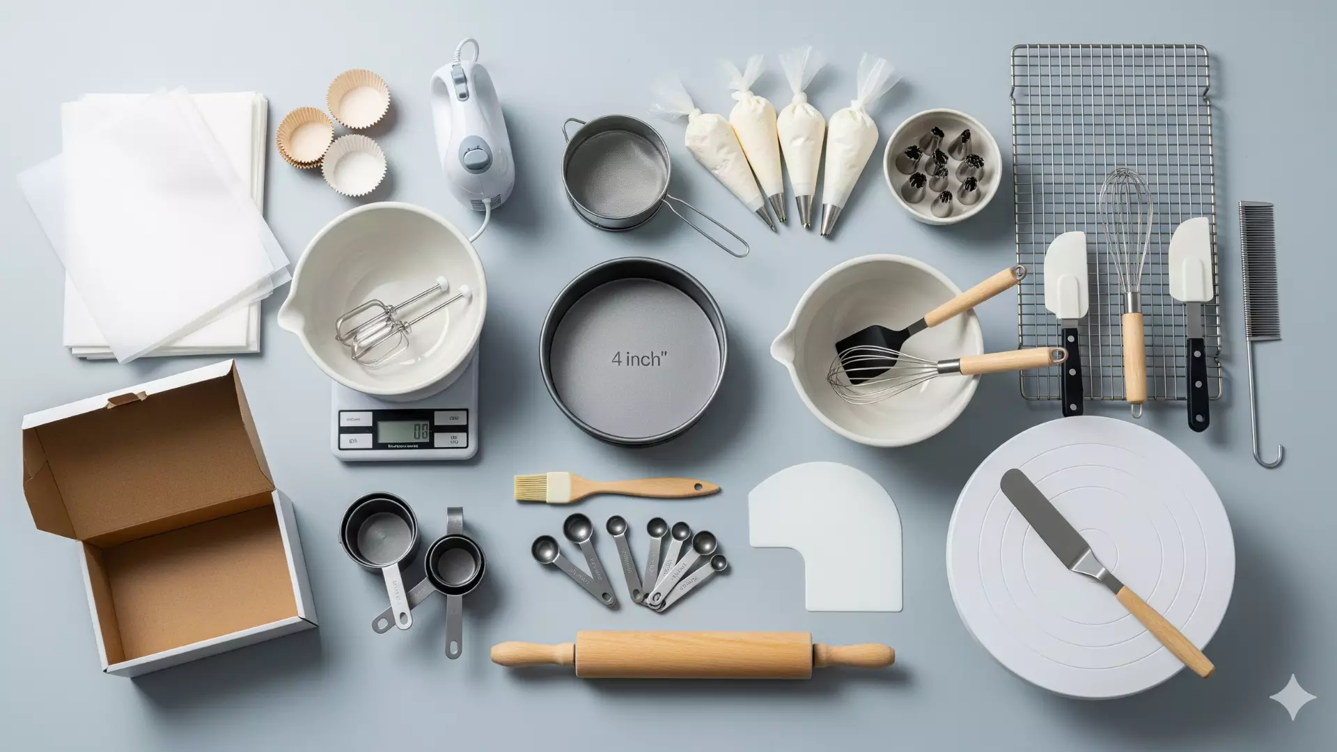 Bento Cake Equipment